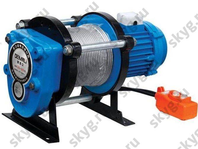 Лебедка TOR CD-300-A (KCD-300 kg, 380 В) с канатом 70 м