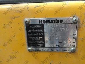 Электрический погрузчик б/у Jungheinrich EFG 215–450 ZT, 1500 кг, 3 м
