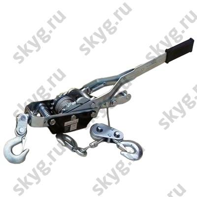Лебедка ручная рычажная тросовая гаражная SDBD 4000
