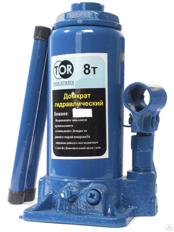 Домкрат гидравлический TOR ДГ-CT г/п 8,0 т (ST0803)