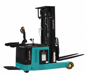 PROLIFT PRO MRV 2060 li-ion, Электрический самоходный штабелер с выдвижной мачтой, нагрузка 2000 кг, высота подъема 6000 мм, АКБ 202 Aч