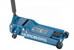 Домкрат подкатной, грузоподъемность 3,5 тонн, H=98-535 мм NORDBERG N3204