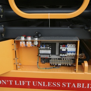 Подъемник ножничный несамоходный СМАРТЛИФТ (SMARTLIFT) SJY-0.5-7 (г/п 500 кг; 220В; 7 м)