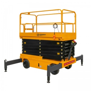 Подъемник ножничный самоходный СМАРТЛИФТ (SMARTLIFT) SJY-0.3-13A (г/п 300 кг; 12,8 м)