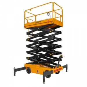 Подъемник ножничный самоходный СМАРТЛИФТ (SMARTLIFT) SJY-0.3-13A (г/п 300 кг; 12,8 м)