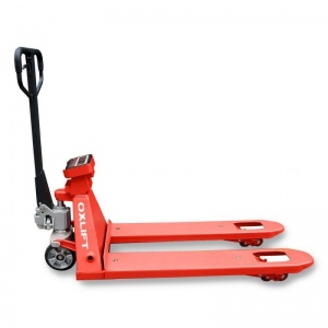 Ручная Гидравлическая Тележка с Весами и Принтером OXLIFT OX25VP 2500 кг
