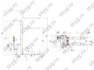 Штабелеры Noblelift ECL10