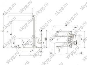 Штабелеры Noblelift ECL10