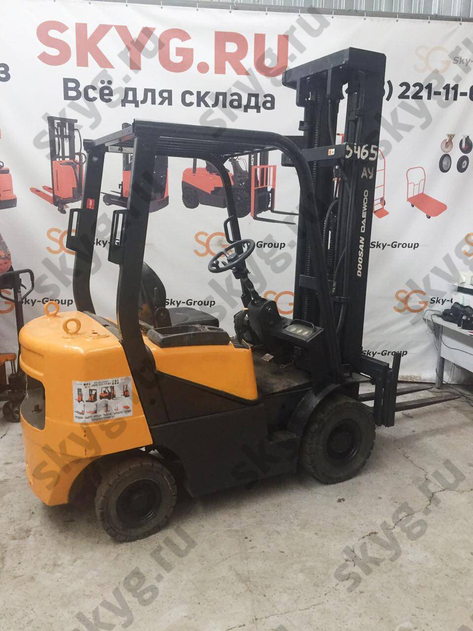 Автопогрузчик doosan daewoo