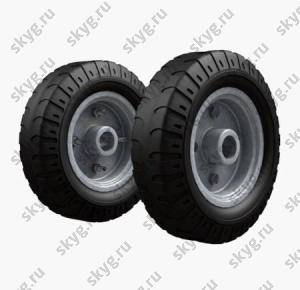 Комплект колес ⌀250 2 шт. литое+Ø160 поворотное литое	