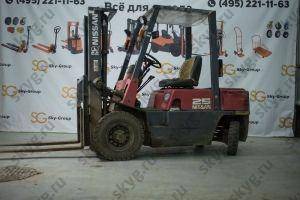 Погрузчик дизельный Nissan FD25 б/у, 2500 кг, 3 м