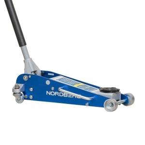 Домкрат подкатной, г/п 2,5 тонны NORDBERG ECO N32025L