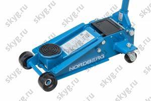 Домкрат подкатной, г/п 2,5 тонны NORDBERG ECO N32025L