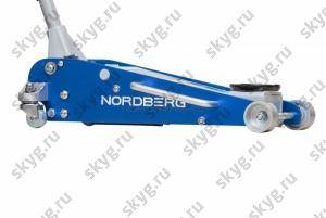 Домкрат подкатной облегченный, г/п 2,5 тонны NORDBERG N32025AL