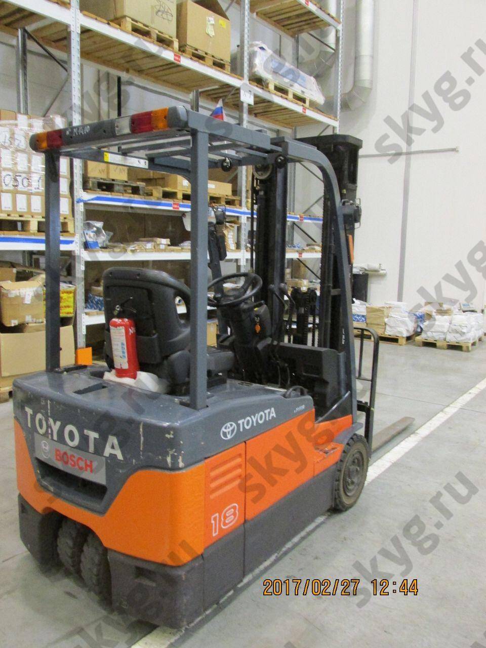 Погрузчик электрический TOYOTA Б/У
