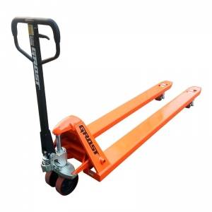 Тележка гидравлическая длинновильная GROST GT25-122W