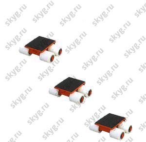 Роликовая платформа подкатная TOR 3000R-04W г/п 3т