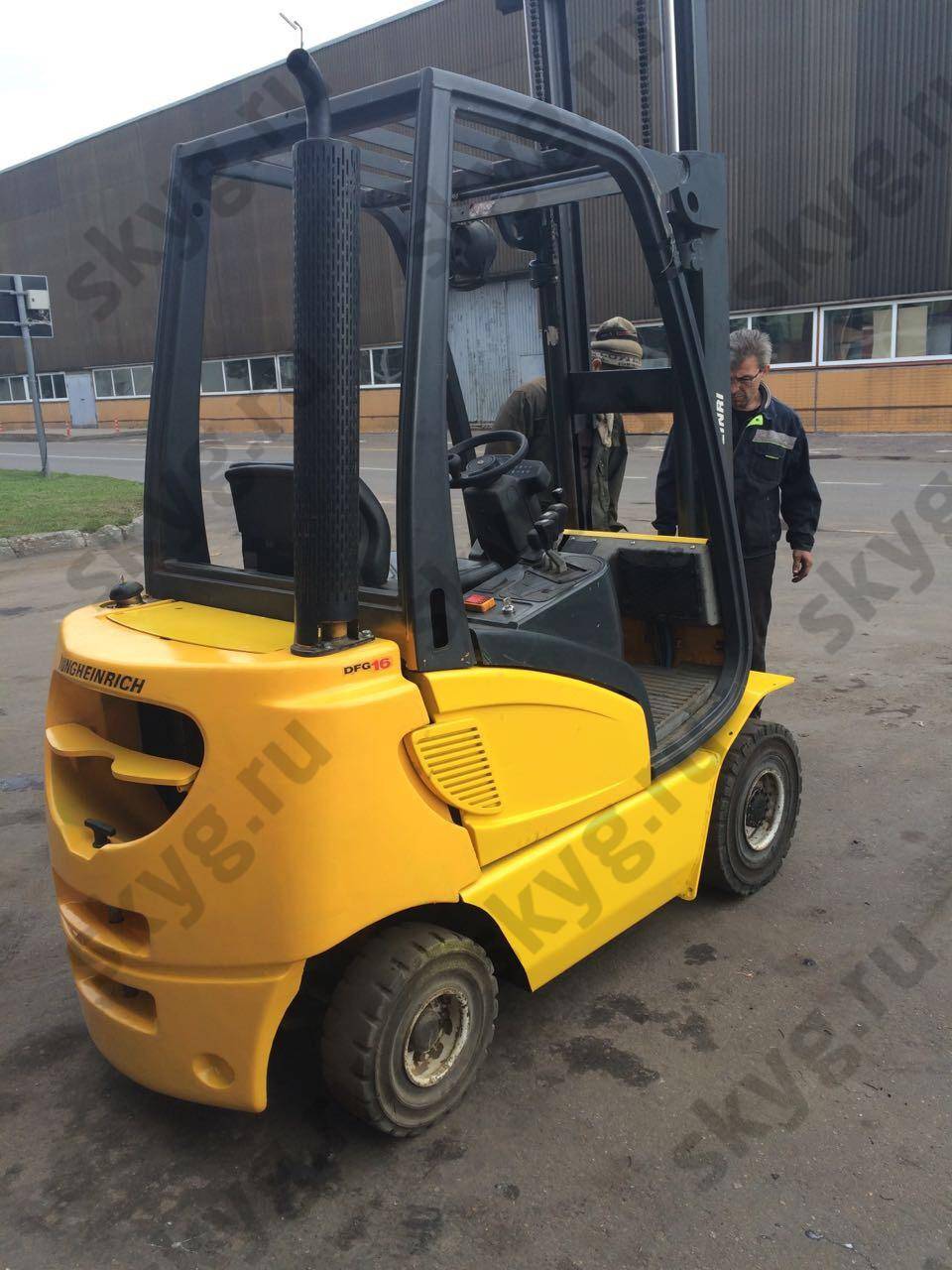 Автопогрузчик Б/у  Jungheinrich DFG 316, 1,6 тонны, 4,5 метра