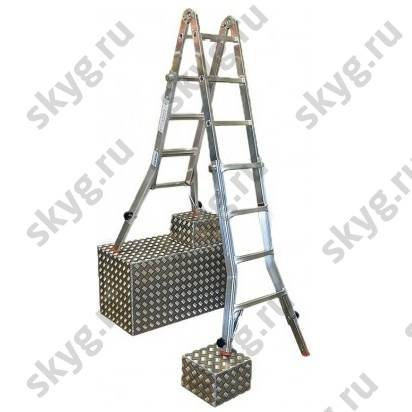 Лестница телескопическая шарнирная Krause Televario 122179 4х5