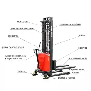 Электрический штабелёр OXLIFT SES2010
