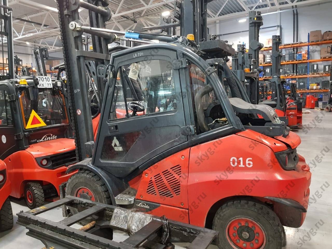 Газ-бензиновый погрузчик Linde H 50 T. 2013 г/в, 5 тонн, 5 метров