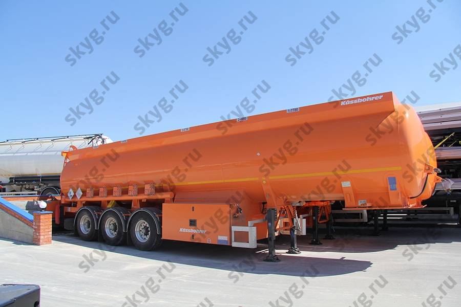 Полуприцеп бензовоз Kassbohrer STB 32/5K (алюминий)