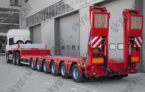 Полуприцеп трал Kassbohrer LB6E