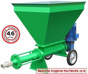 Растворонасос винтовой (героторный) СОСНА  СО 75.500 021-3002