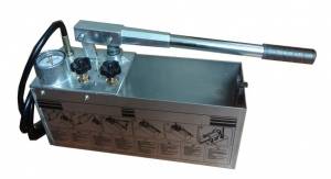 Ручной опрессовщик Zitrek RP-50 (12 л., 0-50 атм., 9кг, бак нерж. сталь) 068-1316-1