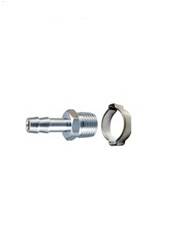 Переходник Zitrek 1/4" на ёлочку 8мм. с обжимным кольцом 018-0946