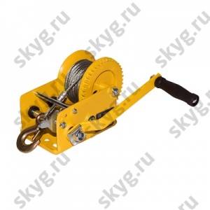Лебедка ручная барабанная LRBK 1200 (канат)