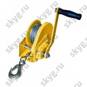 Лебедка ручная c тормозом LRTK 2600 (канат)