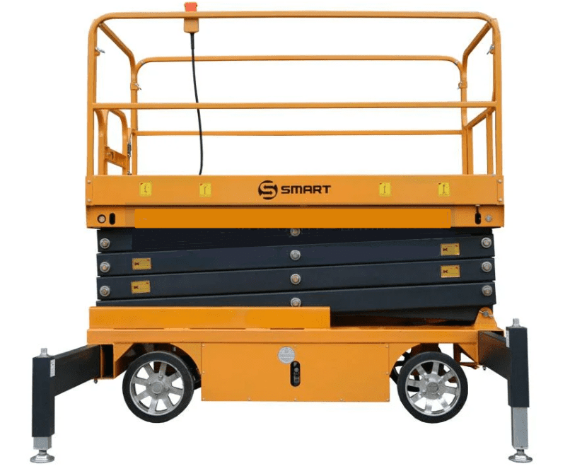 Подъемник ножничный несамоxодный SJY-0.5-6 (380V, 500 кг, высота подъема 6 м) SMARTLIFT