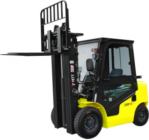 Дизельный погрузчик с кабиной YETT DRP15-XCK2-M300-3W-K
