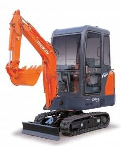 Мини экскаватор Doosan S018VT
