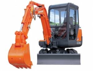 Мини экскаватор Doosan S030