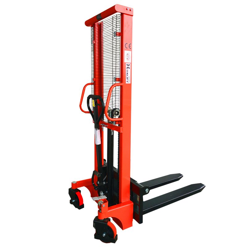 Ручной гидравлический штабелер MS 1016 OXLIFT 1000 кг, 1,6 м