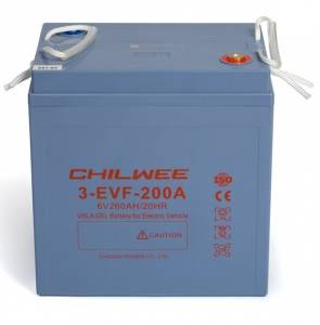 Тяговые гелевые аккумуляторы CHILWEE серии EVF для электромобилей и спецтехники