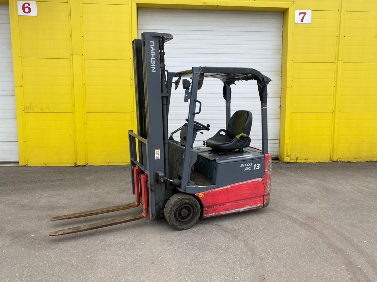Электропогрузчик Nichiyu FBT13P-80, 1,3т, 5,3м