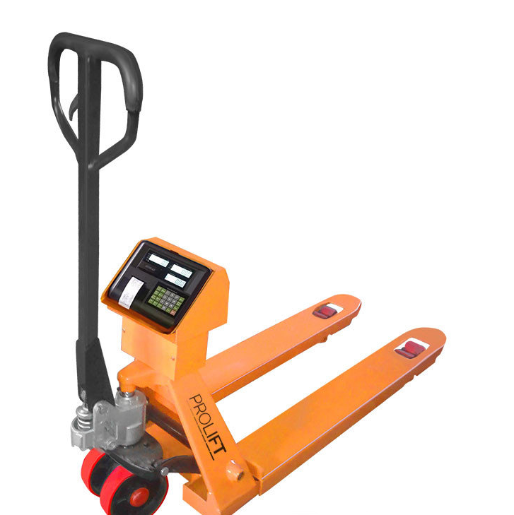 Тележка гидравлическая с весами и принтером Prolift CWP30, NL