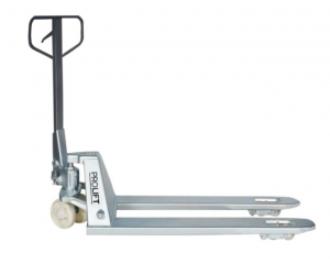 PROLIFT CG25, Гидравлическая тележка из оцинкованной стали 2500кг, 1150х540мм, нейлон.колесо, двойные нейлон.ролики