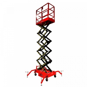 OXLIFT QX-030-048 DC Несамоходный подъемник ножничного типа с питанием от аккумулятора 4800 мм 300 кг