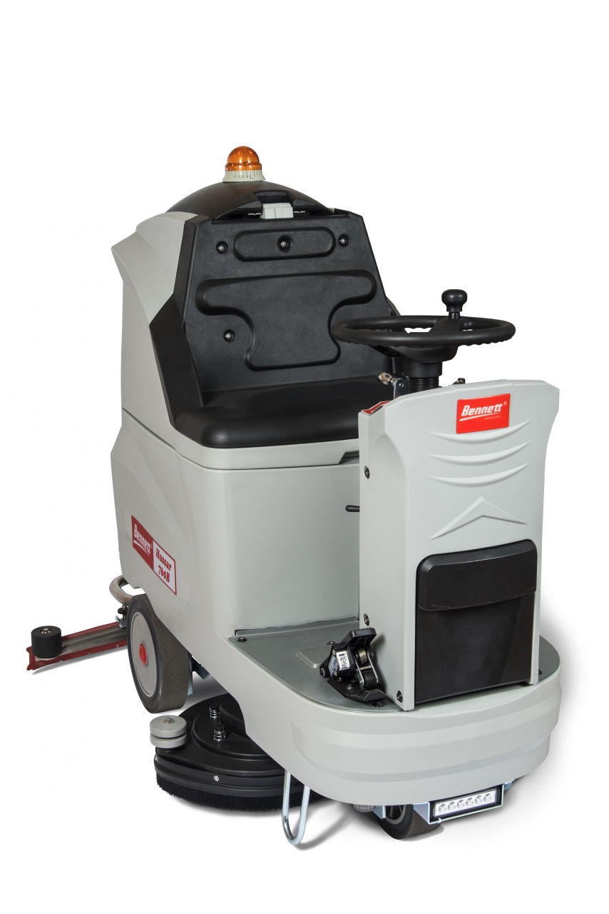Аккумуляторная поломоечная машина с местом оператора Bennett Hussar H120-75R Pro (с литиевым АКБ 300 а/ч)
