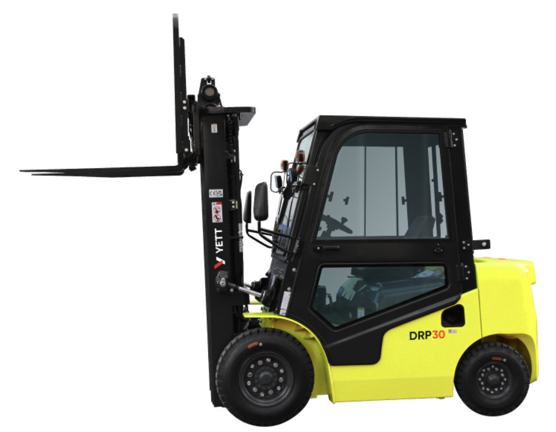 Дизельный погрузчик с кабиной YETT DRP30-M1K2C-ZSM480-SS-K