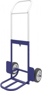 Тележка грузовая с дополнительной полкой и выдвижной ручкой КГ 70 П 468x201x675