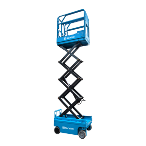 Самоходный ножничный подъемник с выдвижной платформой (узкая база) SKYER PL0524