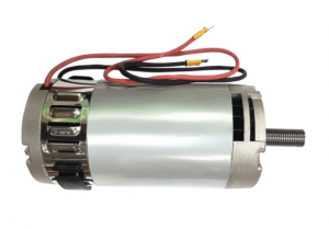 Электродвигатель движения для переднего колеса (без колеса) для самоходных подъемников SKYER PL, 24 В/0,5 кВт