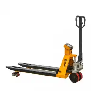 Гидравлическая тележка (рохля) с весами СМАРТЛИФТ (SMARTLIFT) BFC20 (г/п 2000 кг; 1150х570 мм; PDP)