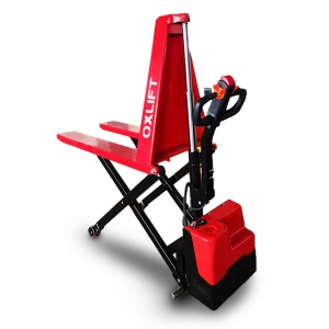 Самоходная Гидравлическая Тележка с Ножничным Электроподъемом OXLIFT TX15H 800 мм 1500 кг