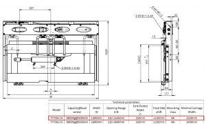 Захват для бочек TJ19R-A2